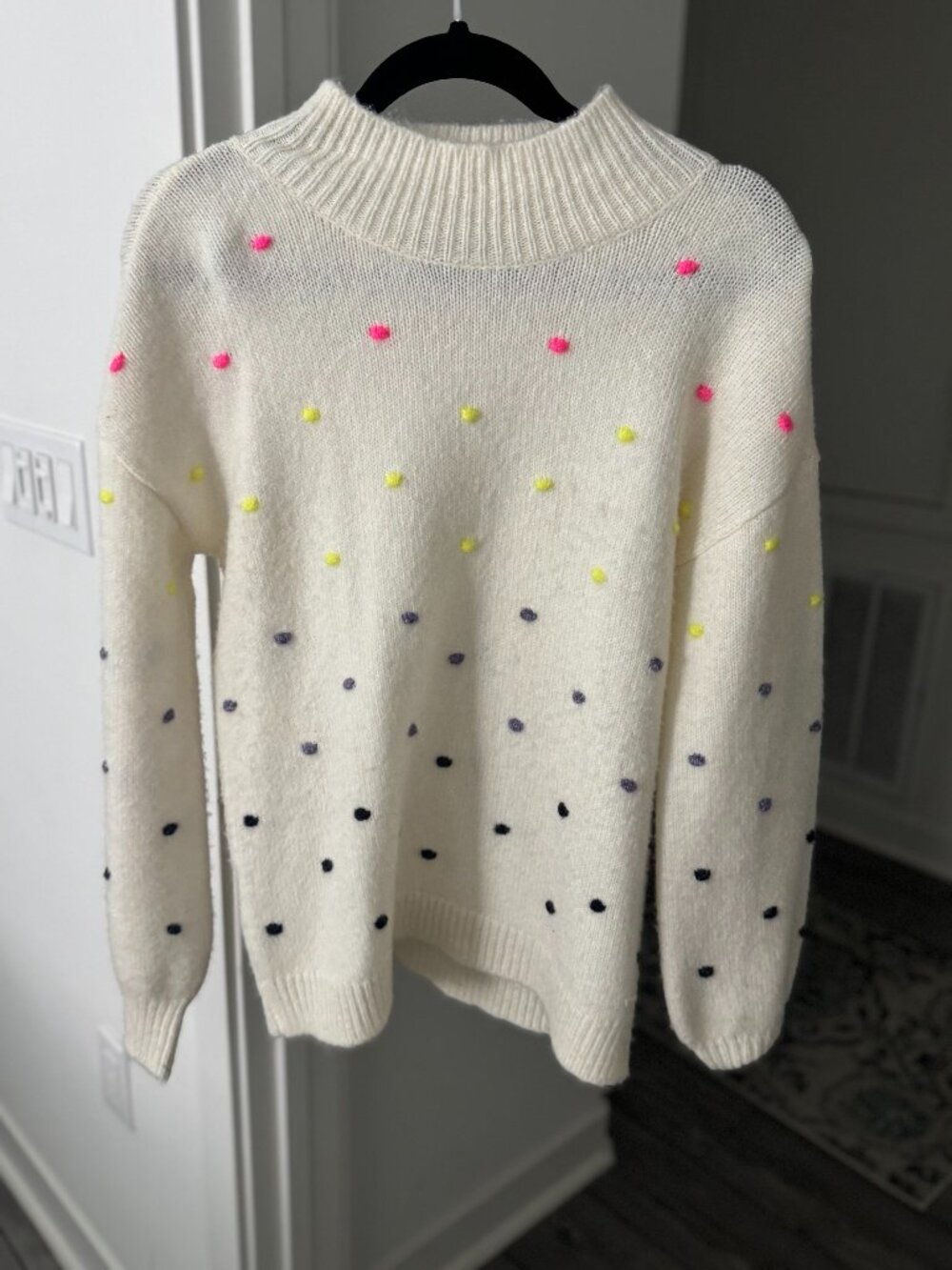 LOFT Polka Dot Sweater